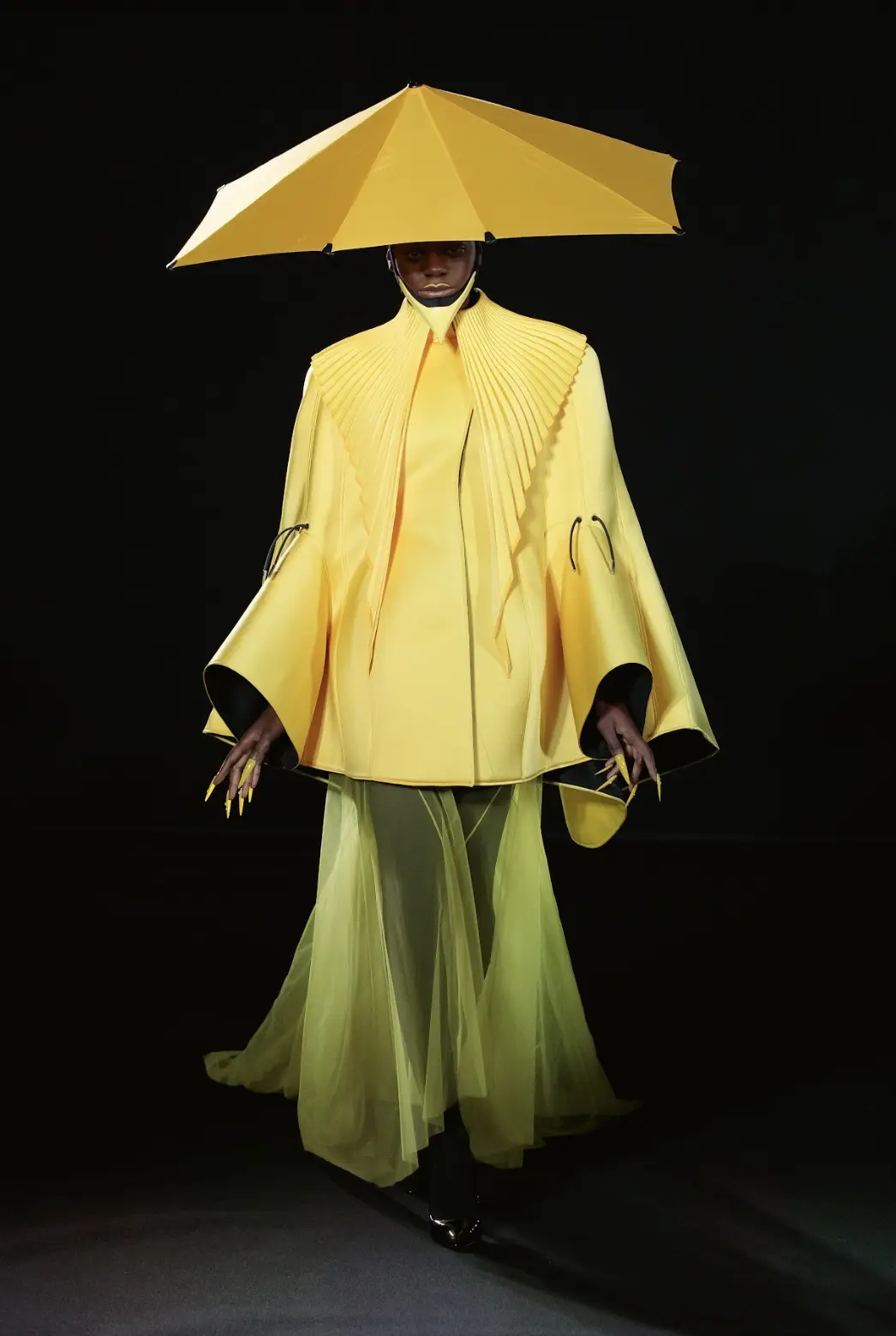 [ZEROPLANET] RAIN SCARF BALLOON DRESS 2colors 韓国人気 DOLK×DOLLZONE】Heavy rain -Jun. Shower rain coat-40体限定