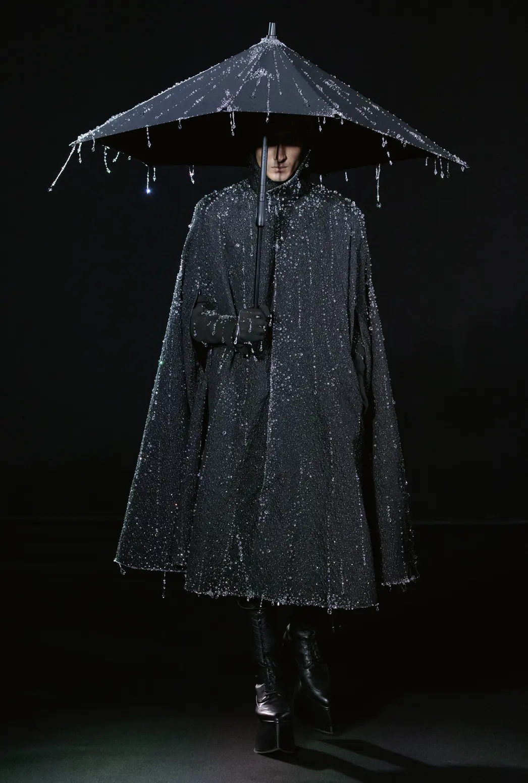 [ZEROPLANET] RAIN SCARF BALLOON DRESS 2colors 韓国人気 DOLK×DOLLZONE】Heavy rain -Jun. Shower rain coat-40体限定