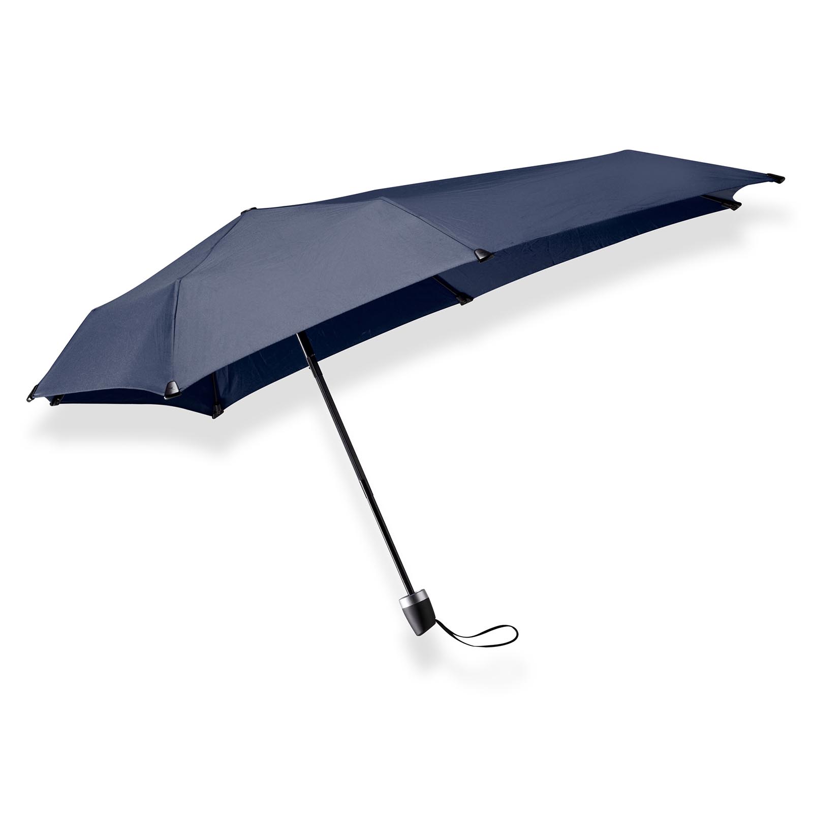 Aan het leren alarm Verhandeling Blauwe opvouwbare paraplu mini kopen? senz° mini midnight blue