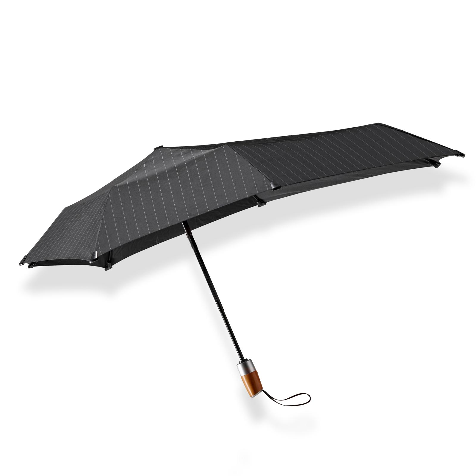 positie Migratie iets Zwarte opvouwbare paraplu mini automatic deluxe kopen? senz° mini automatic  deluxe Business