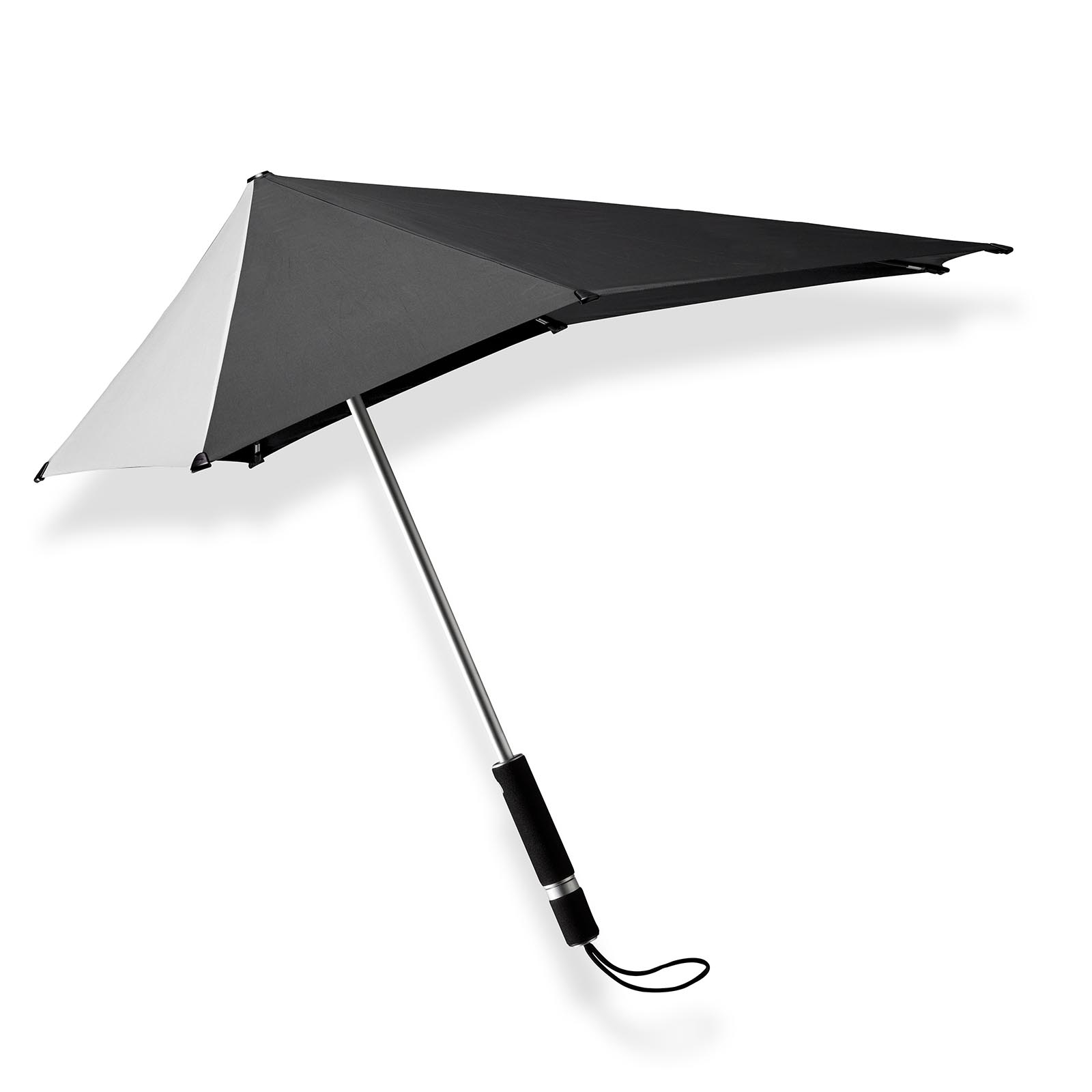onbetaald bleek Hoeveelheid geld Zwarte lange paraplu original kopen? senz° original pure black with shiny  silver